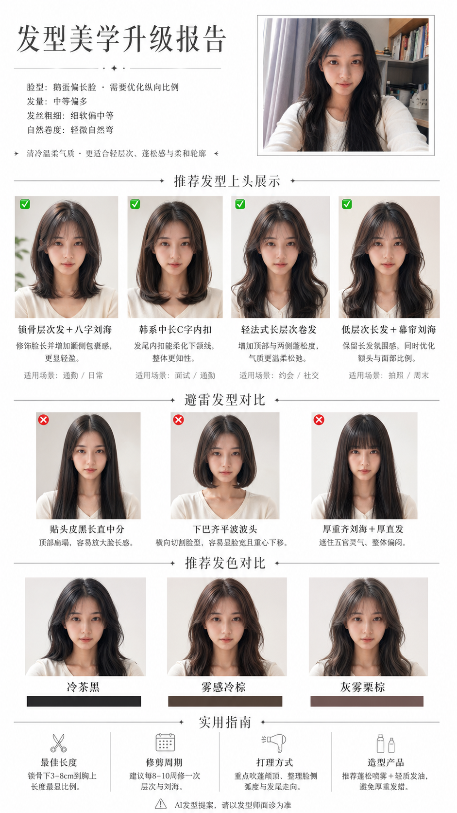 发型美学升级报告样图